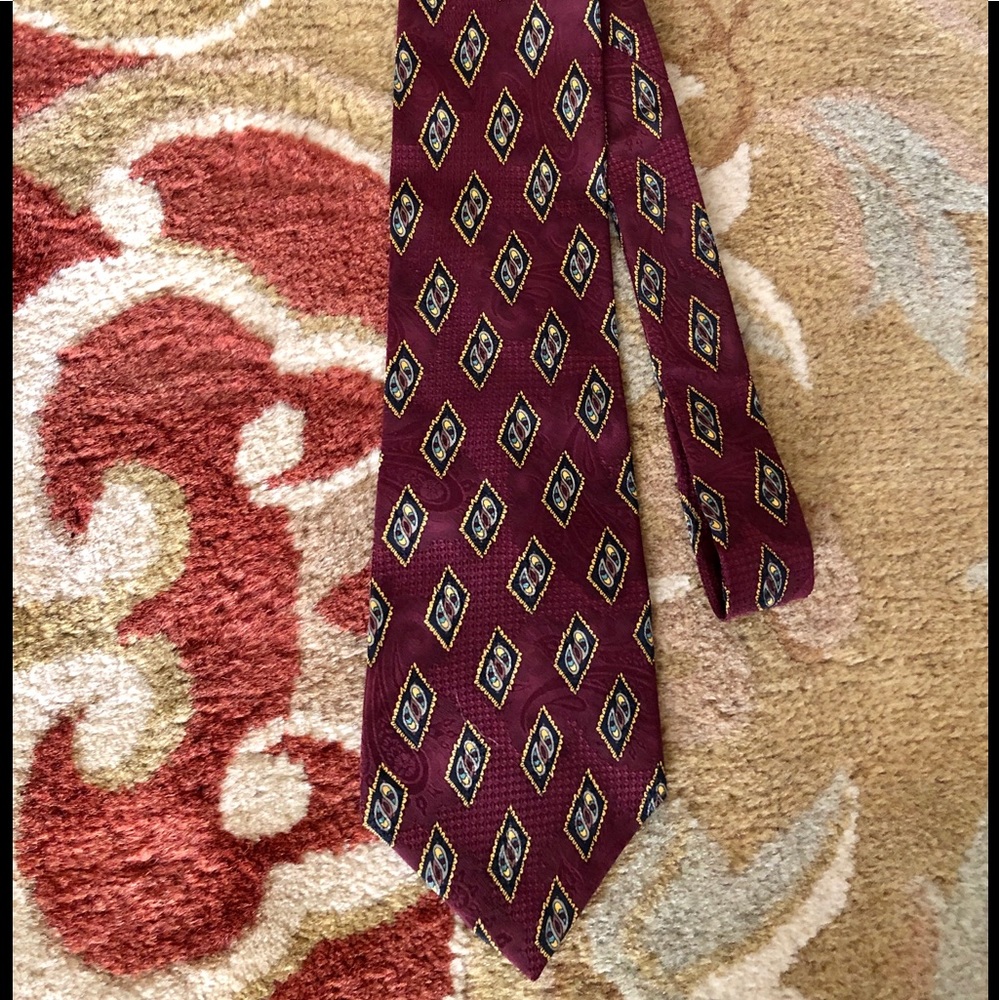 Burma Bibas Men’s Silk Tie - Picture 5 of 5